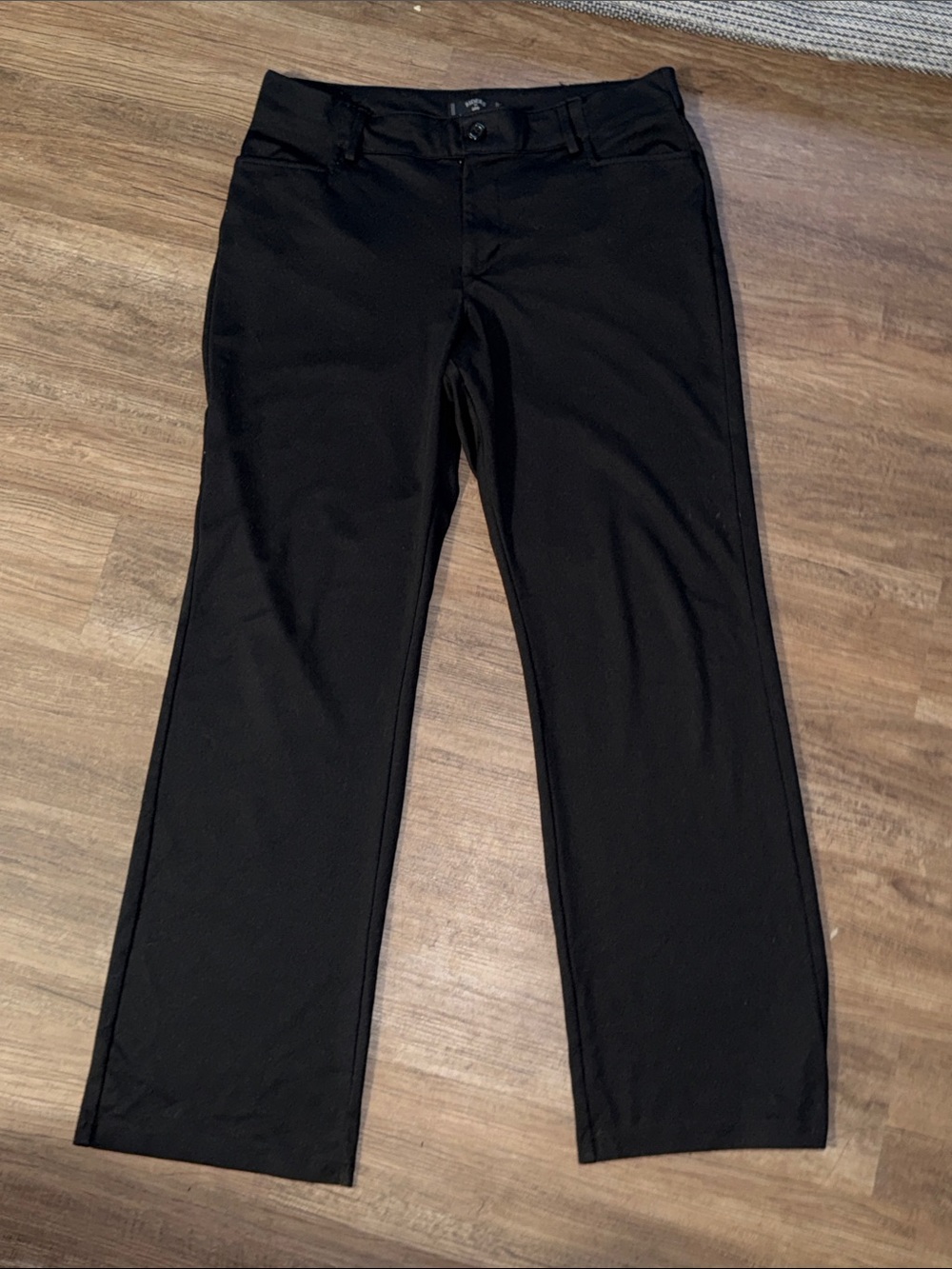 Riders by Lee Black Straight-Leg Dress Pants 16L
